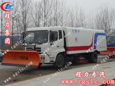 天锦扫路铲雪多用车