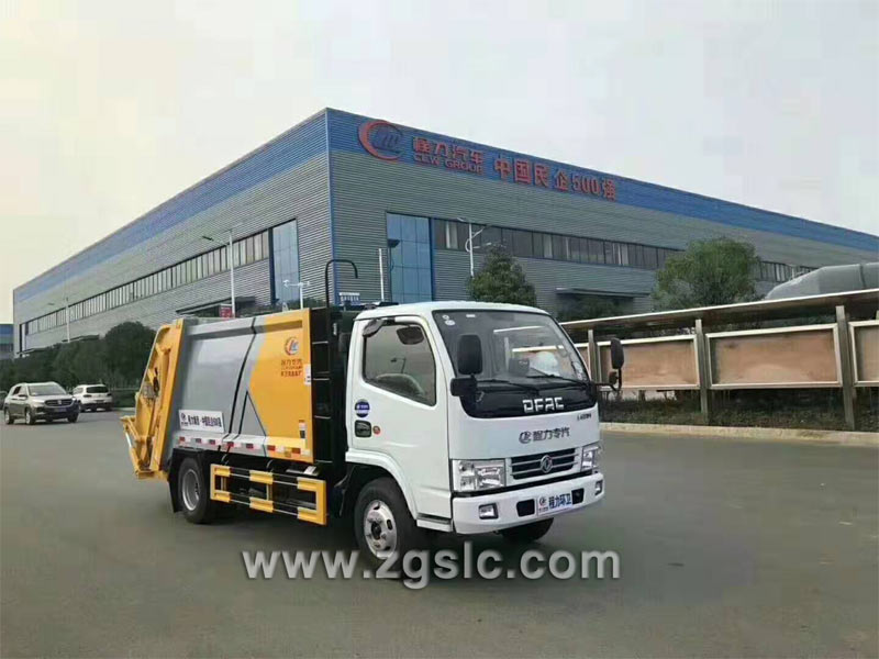程力集团东风6方压缩垃圾车
